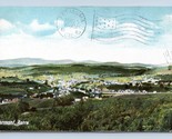 Birds Eye View Barre VT Vermont 1907 UDB Postcard P14 - $9.85