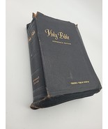 Holy Bible VTG 1955 KJV Reference Teacher Edition Red Letter Genuine Mor... - $532.88 MXN