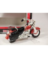 Harley Davidson Christmas Glass Ornament by Cavanagh North Pole Motorcyc... - €25,78 EUR