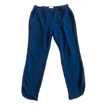 Marine Layer Navy Blue Pull-On Pants Cropped Length Stretch Casual Size ... - £38.01 GBP