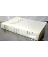 Vintage 1989 KJV Personal Gift Holy Bible with Helps - Zondervan White C... - $12.84