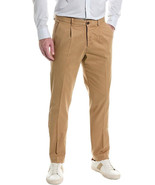 Brooks Brothers Mens Khaki Traditional Fit Pleated Chino Pants 40W x 32L... - $106.62 CAD