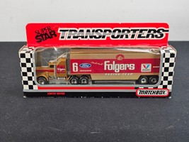 Matchbox NASCAR Super Star Transporters 1991 Mark Martin 6 Folgers Racin... - $14.80