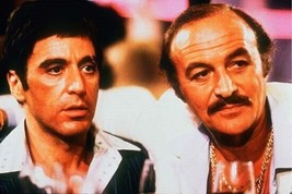 Scarface 1982 4x6 inch photo Al Pacino and Robert Loggia two tough guys - $6.99