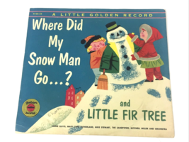 1954 Golden Records 45 Christmas record. Where did my snowman go  and Li... - £9.47 GBP