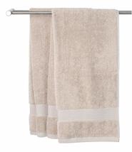 Pre-Shrunk Pre-Washed Softened Organic Hemp Terry Cloth Towel, 500 GSM (Sand, Ba - £47.20 GBP