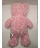Build a Bear Pink Stuffed Bear with Sound low battery 16&quot; Very soft - £15.48 GBP