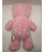 Build a Bear Pink Stuffed Bear with Sound low battery 16&quot; Very soft - $19.80