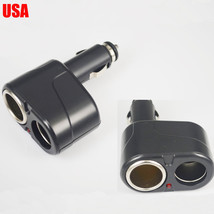 DUAL TWIN DOUBLE IN CAR POWER SOCKET CIGERETTE ADAPTOR US FOR CAR CHARGE... - $14.65