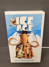 Ice Age VHS 2002 W/ Scrat&#39;s Missing Adventure &amp; Unopened Rare Activity Booklet - £7.85 GBP