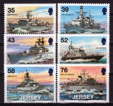 ZAYIX Jersey 1327-1332 MNH Royal Navy Vessels Ships Military War 101623SM13M - £6.83 GBP