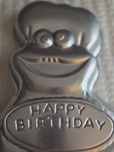 Vintage  Wilton Cookie Monster Cake Pan 1982, 502-3738  Muppets  Happy B... - $144.20 MXN