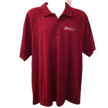 Vintage Budweiser Bud No 9 NASCAR Motorsports Men&#39;s Red Polo Shirt Size XL - £20.01 GBP