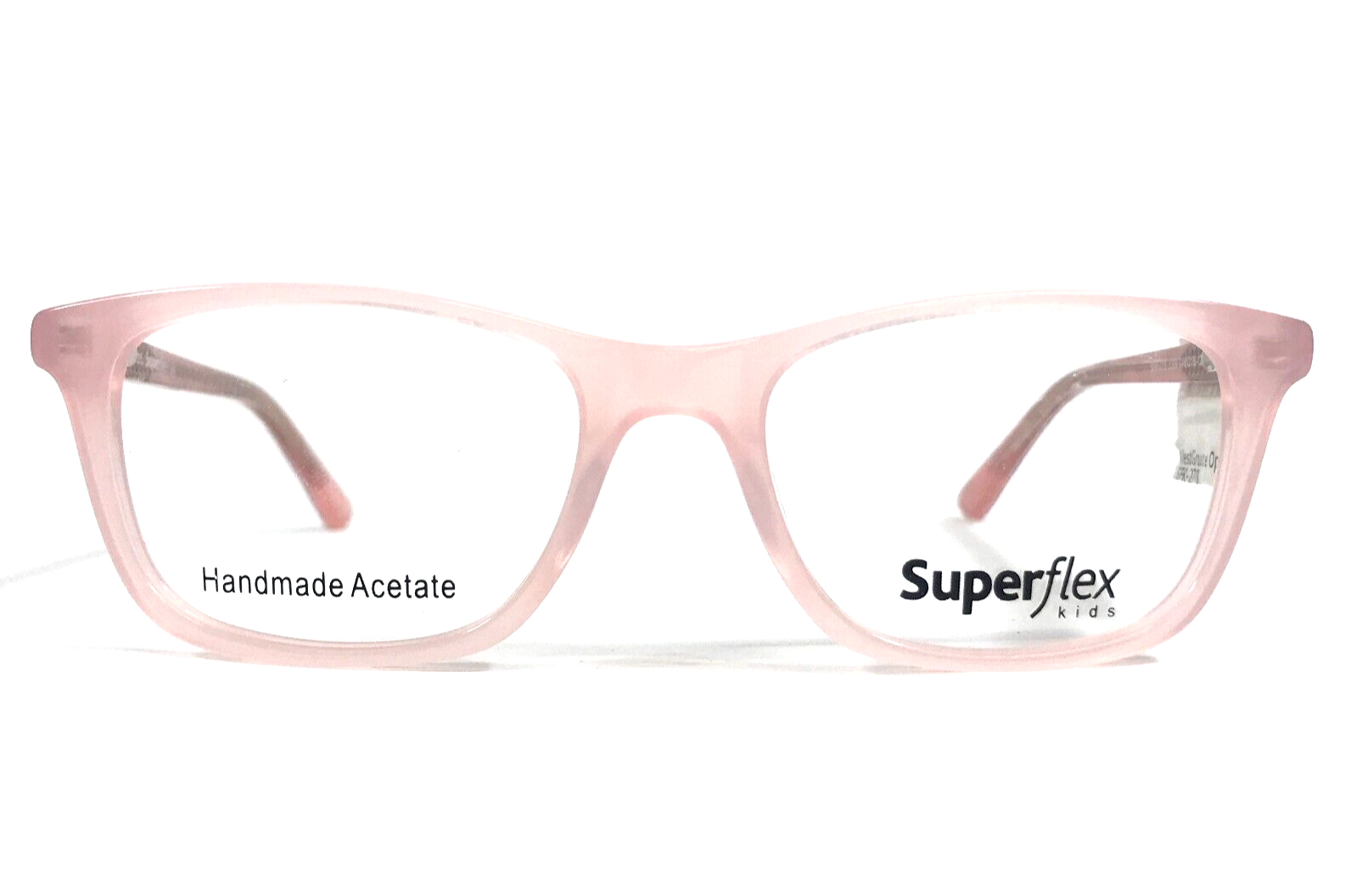 Superflex Kids Eyeglasses Frames SFK-278 S309 Transparent Pink Stars 46-... - $54.44