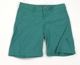 Athleta Dipper Bermuda Hiking Shorts Turquoise Blue Style # 739410 Women... - £23.77 GBP