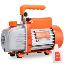 Vevor TW-1K 3.5CFM 1/5 HP 150W 120V 60Hz Single Stage Vacuum Pump - £62.41 GBP