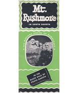 1950s South Dakota State Highway Commission Mt Rushmore Advertising Broc... - $303.26 MXN