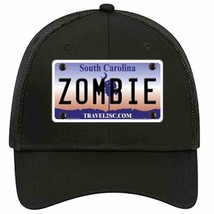 Zombie South Carolina Novelty Black Mesh License Plate Hat - £22.79 GBP