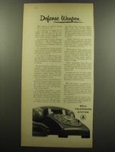1959 Bell Telephone System Advertisement - Defense Weapon - $14.99