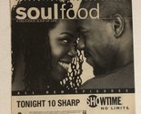 Soul Food Tv Guide Print Ad Showtime TPA8 - £4.66 GBP