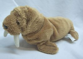 RUSS Yomiko Classics SOFT BROWN WALL THE WALRUS 7" Plush STUFFED ANIMAL Toy - $16.34