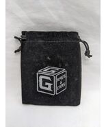 Games And Ears Black RPG Dice Bag 3&quot; X 4&quot; - $9.90