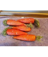 5 Easter Spring Garden Orange Carrots Rabbits Styrofoam 5&quot; Free Shipping - £12.54 GBP