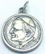 Pope John Paul II Mediallion Commemorating 1990 Czechoslovakia FIrst Pap... - $12.58