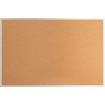 Lorell Cork Board 1/2" Thick 2'x1-1/2' Aluminum Frame 19763 - £64.97 GBP