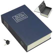 New NAVY Creative Key Lock Dictionary Book Hidden Safe Hide Cash Stuffs ... - £20.44 GBP