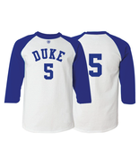 Duke Blue Devils Style Raglan T-Shirt/Jersey RJ Barrett - $567.66 MXN+