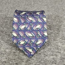 Robert Talbott Seven Fold Men&#39;s Neck Tie Purple Geometric Nordstrom Silk 9/40 - £51.71 GBP
