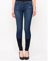 J BRAND Womens Jeans Loni Skinny Snowbird Stylish Casual Blue Size 25W 8066I540  - £69.76 GBP