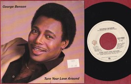 George Benson 45 RPM &amp; PS - Turn Your Love Around / Nature Boy (1977) - £9.61 GBP