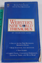 Webster&#39;s new world Thesaurus :  by Charlton Laird (1995, paper back - $5.94