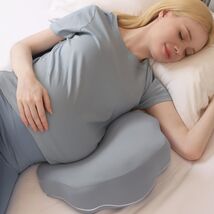 Grey Pregnancy Pillow - Versatile Body Support for Every Expectant Mom - $43.51