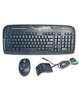 Computer Accessory Set Logitech Cordless Desktop EX110 Keyboard Mouse Re... - £32.32 GBP