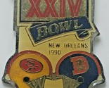 Vintage Starline Super Bowl 24 XXIV 1990 New Orleans 49ers 55 Broncos 10 - $9.76