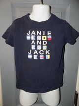 Janie And Jack Boys Nautical SS Blue Shirt Size 2T Boy&#39;s  EUC - £13.12 GBP