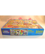 Games we Played White Mountain JigSaw Puzzle 1000 Pieces 24&quot; x 30&quot; 61 cm... - $12.99