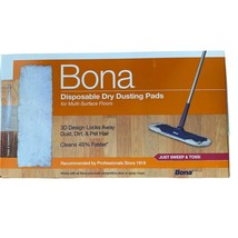 Bona Disposable Dry Dusting Pads  Multi Surface Floors Hardwoods Stone Tile + - $53.20