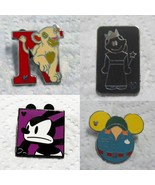 4 Disney Hidden Mickey Pins from Various Promotions &amp; Sets - £6.72 GBP