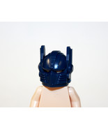 HGT Robot Helmet Blue Sci-Fi Military Diy For Rare Minifigures - $3.20