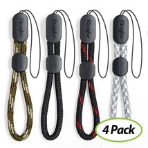 [4 Pack] Ringke Finger Strap Lanyard Designed For Camera, iPhone, Galaxy, USB - £22.37 GBP