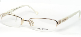 K-ACTOR KV749 74 Oro Bianco Occhiali da Sole Montatura Metallo 52-16-135mm Italy - £60.31 GBP