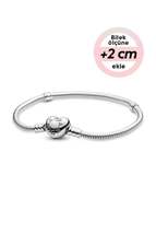 Moments Heart Clip Bracelet - £199.03 GBP