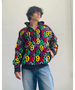 Men&#39;s Gino Green Global Black | Multicolor All Over Hoodie - $150.00