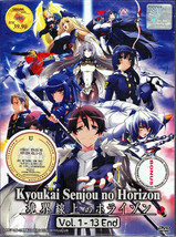 Kyoukai Senjou No Horizon Season 1+2(1-26End) English su SHIP FROM USA - $27.92