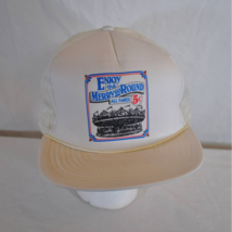 VTG Enjoy The Merry Go Round Trucker Style Baseball Hat/Cap - £38.79 GBP