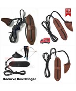 Leather Bow Stringers Archery Bowstring Recurve Long bow Replace Rope To... - $42.06